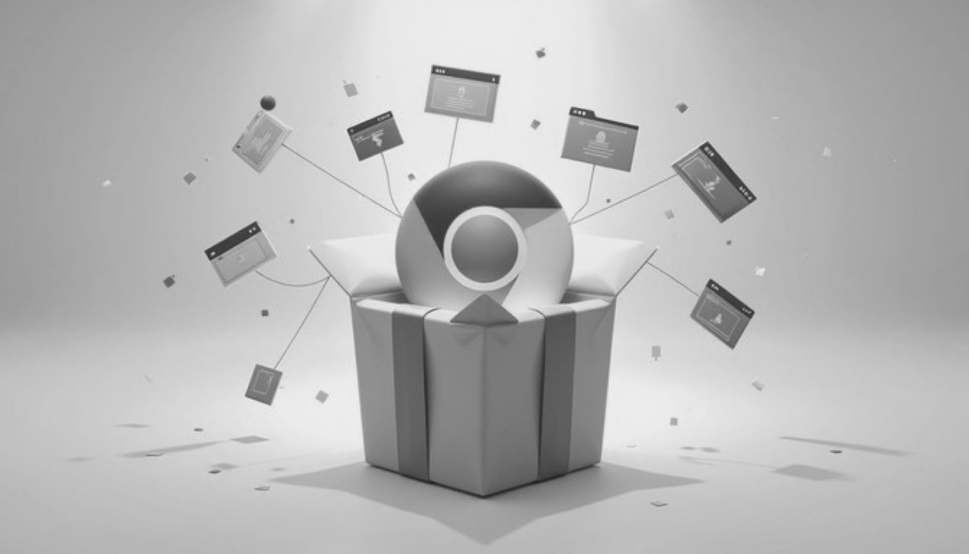 Google Ads concept showing online advertising campaigns reaching potential customers across the web