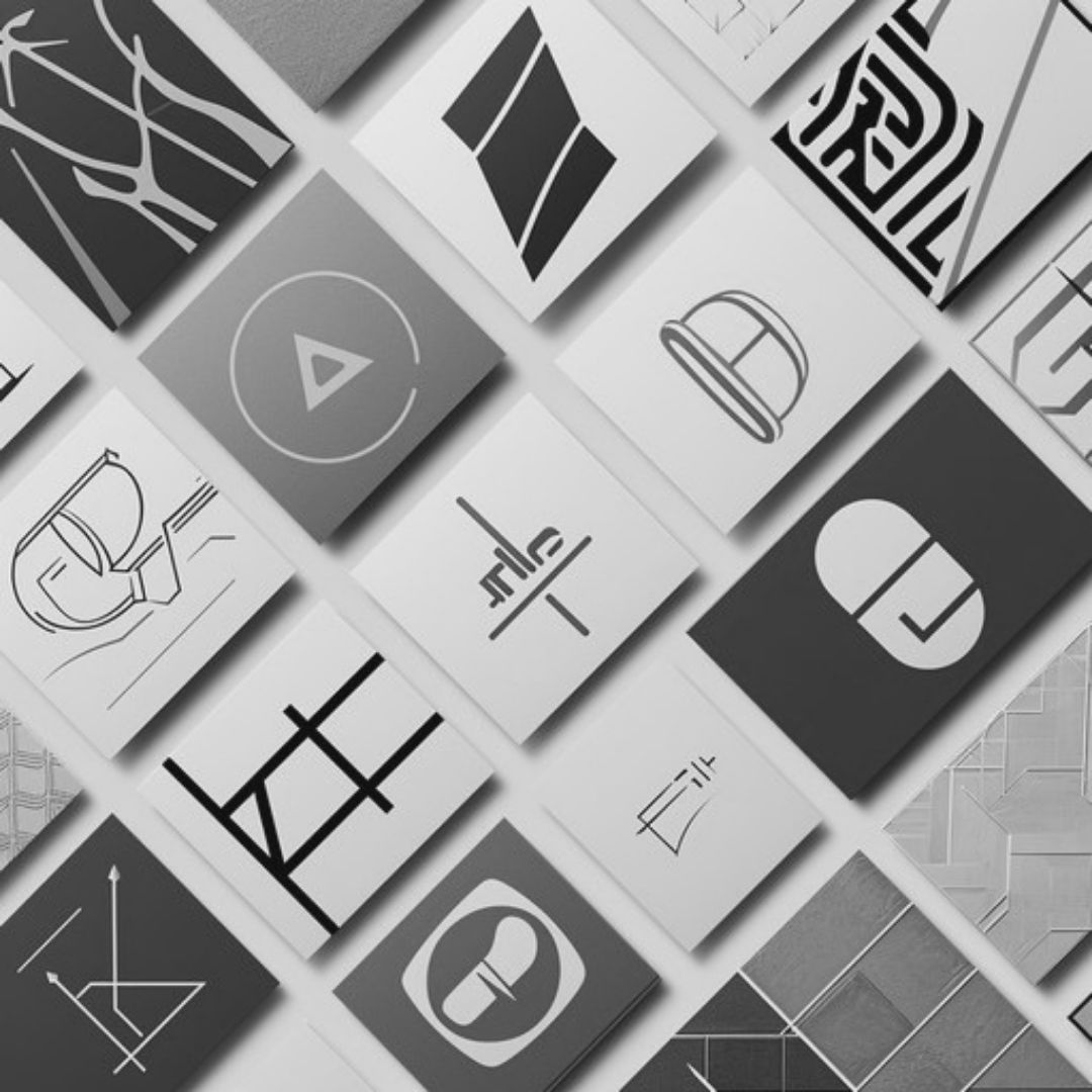 Collection of creative logo design concepts and brand identity symbols